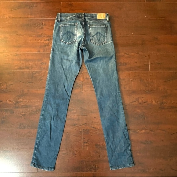 ANTHROPOLOGIE Level 99 Lily Skinny Straight Denim Jeans Size 28 - Picture 3 of 11